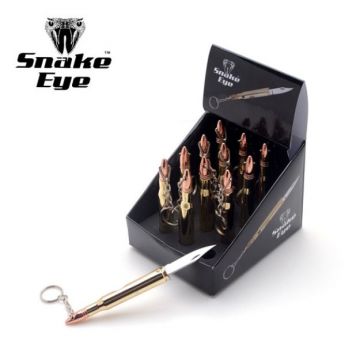 12-PC BULLET KNIFE DISPLAY 3.25" Closed with Key Chain